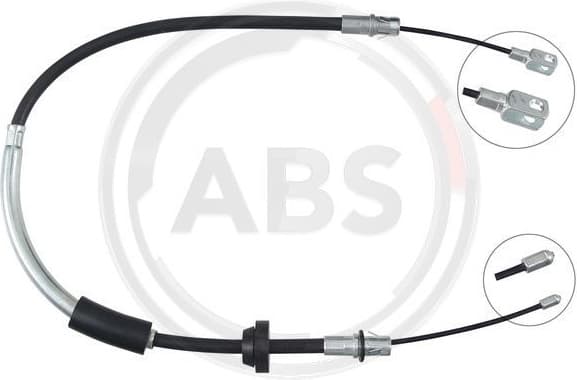 Cable Pull, parking brake K17626