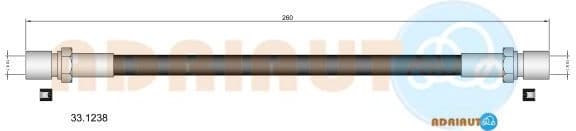 Brake Hose 33.1238