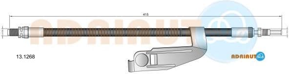 Brake Hose 13.1268
