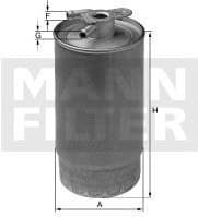 Fuel Filter WK 10 046 z