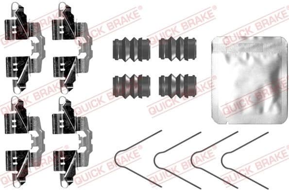 Accessory Kit, disc brake pad 109-0098