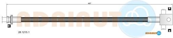 Brake Hose 28.1215.1