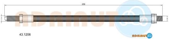 Brake Hose 43.1206
