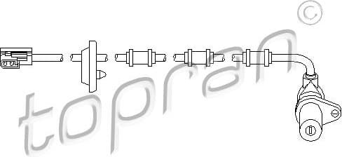 Warning Contact, brake pad wear 400 983