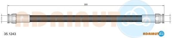 Brake Hose 35.1243