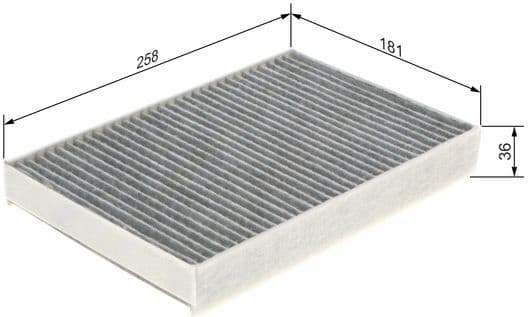 Filter, cabin air 1 987 435 573 - image 5