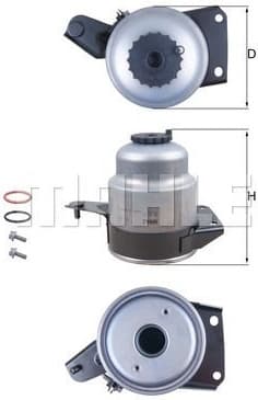 Filter diesel fuel KL829D