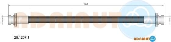 Brake Hose 28.1207.1