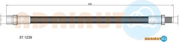 Brake hose rear 57.1239