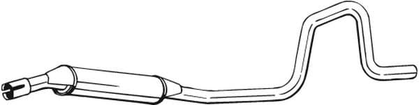 Centre Muffler 285-381