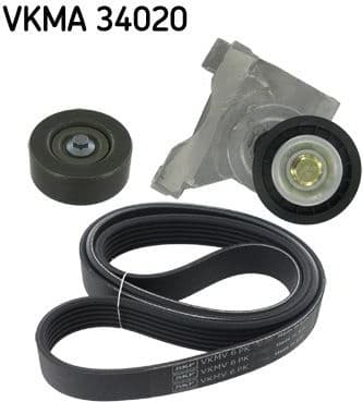 V-ribbed Belt Set VKMA 34020