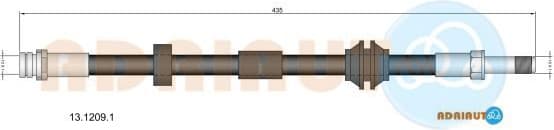 Brake Hose 13.1209.1
