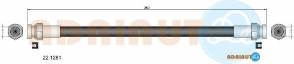 Brake Hose 22.1281