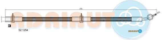 Brake Hose 52.1254