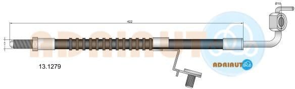 Brake Hose 13.1279