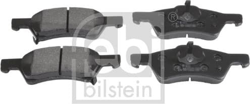 Brake Pad Set, disc brake 175204