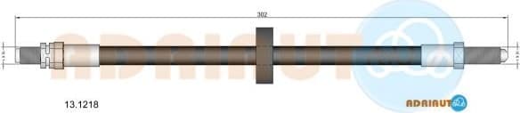 Brake Hose 13.1218