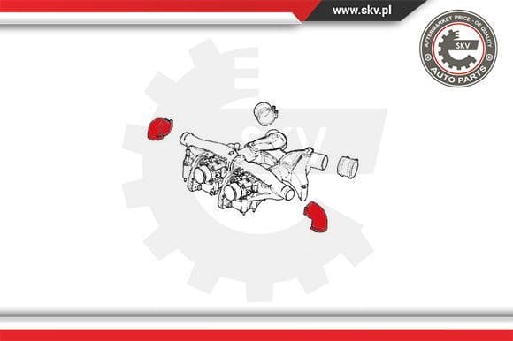 Intake Hose, air filter 24SKV486 - image 4