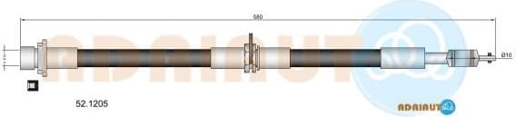 Brake Hose 52.1205