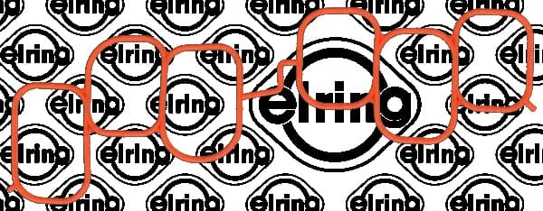 Gasket, intake manifold housing 934.130 - image 2