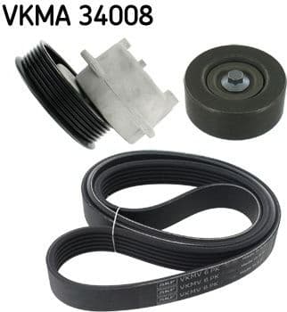 V-ribbed Belt Set VKMA 34008