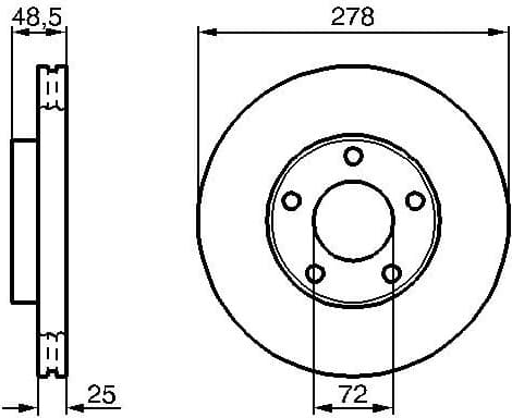 Brake Disc 0986479179 - image 6