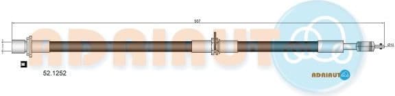 Brake Hose 52.1252
