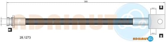 Brake Hose 28.1273