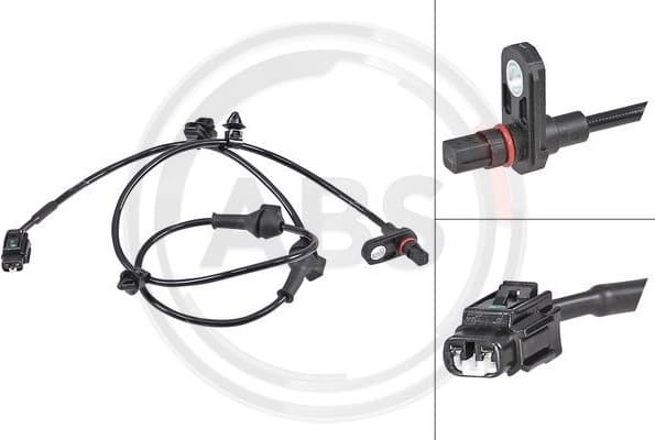 Sensor, wheel speed 31850