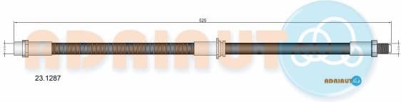 Brake Hose 23.1287