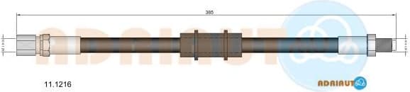Brake Hose 11.1216