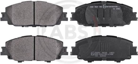 Brake Pad Set, disc brake 35300