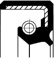 Shaft Seal, steering gear 01025509B