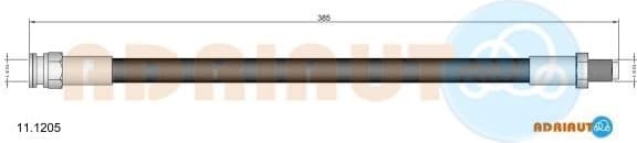 Brake Hose 11.1205