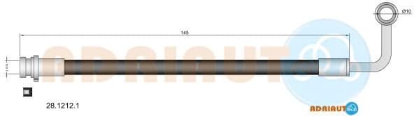 Brake Hose 28.1212.1