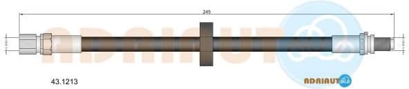 Brake Hose 43.1213