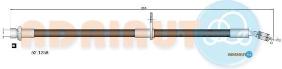 Brake Hose 52.1258