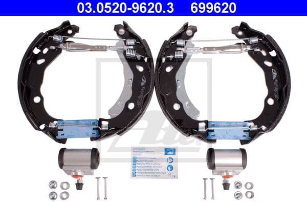 Brake Shoe Set Original ATE TopKit 03.0520-9620.3