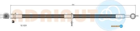 Brake Hose 12.1231