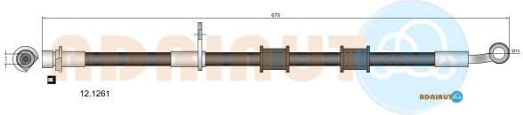Brake Hose 12.1261