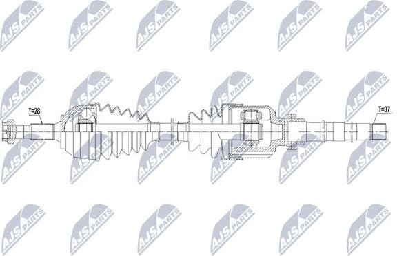 Drive Shaft NPW-PE-053 - image 5