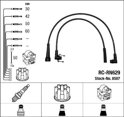 Ignition Cable Kit RC-RN629