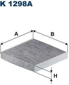 Filter, cabin air K 1298A