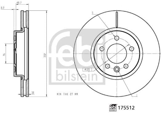 Brake Disc 175512