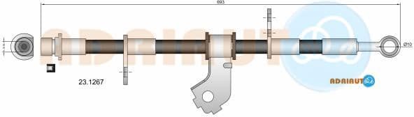 Brake Hose 23.1267