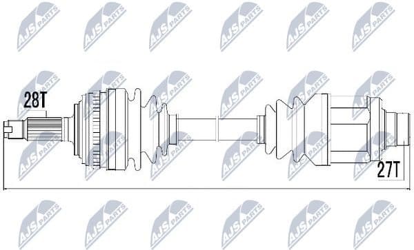 Drive Shaft NPW-HD-036 - image 4