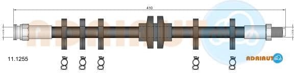 Brake Hose 11.1255