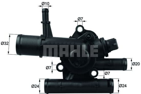 Thermostat, coolant BEHR TI21789 - image 2