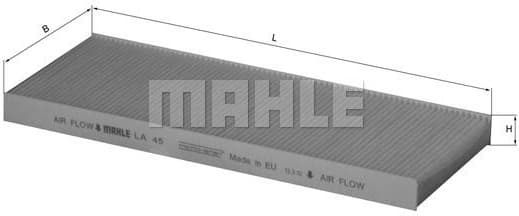 Filter cabin LA45 - image 3