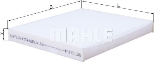 Filter cabin LA158 - image 2